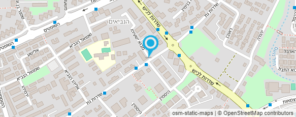 מפת הגעה אל האגודה לתרבות הדיור