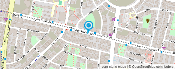 מפת הגעה אל david cohen design