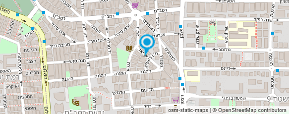 מפת הגעה אל לוין משה