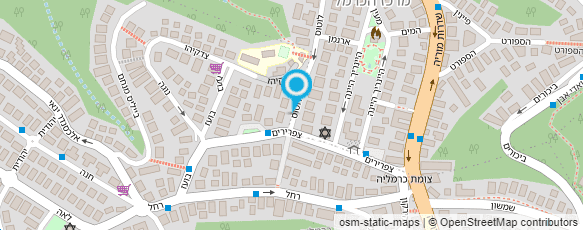 מפת הגעה אל פעוטון לוטוס