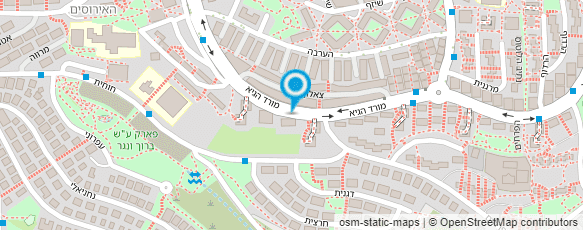 מפת הגעה אל נאמן- עמותה לנפגעי שבץ מוחי