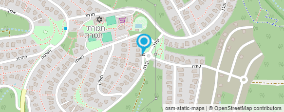 מפת הגעה אל במזל גדי- חנות בוטיק