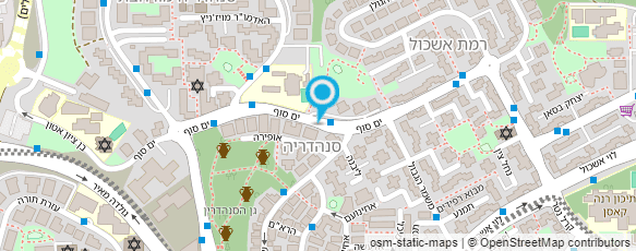 מפת הגעה אל צרכנית מעיין 2000 - משרדים