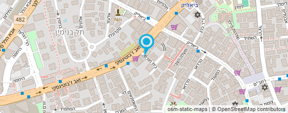 מפת הגעה אל לורין ירון קוסמטיקה לאישה