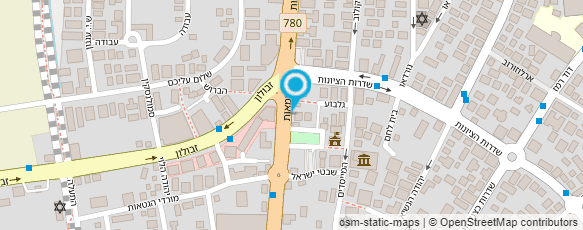 מפת הגעה אל סנרייז דאנס קלאב