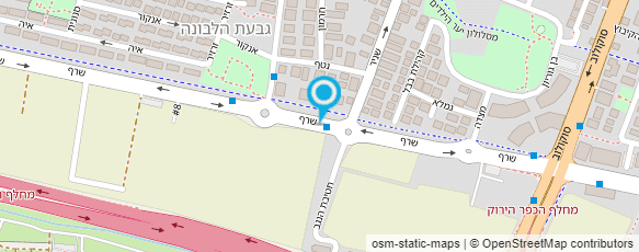 מפת הגעה אל משתלות שפר