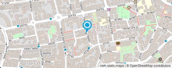 מפת הגעה אל עו"ד קויש נתן