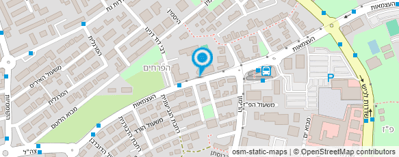 מפת הגעה אל ד"ר ריטה פרילוק