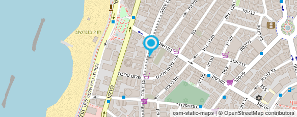 מפת הגעה אל מלון סנטרל