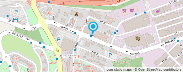 מפת הגעה אל A.P SERVICE