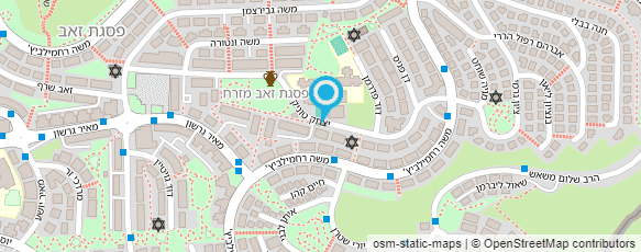 מפת הגעה אל עיסויים גן עדן