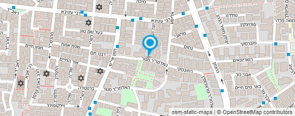 מפת הגעה אל פאות שווירץ חני רובינשטיין