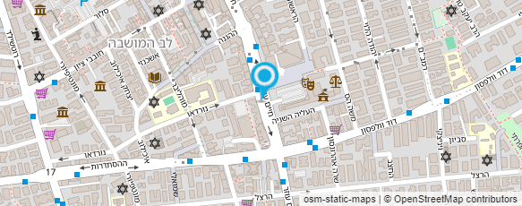 מפת הגעה אל ד"ר רנה רוזנצוויג