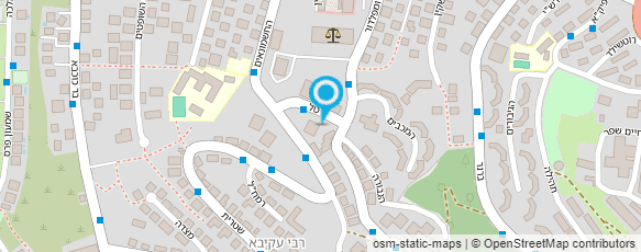 מפת הגעה אל הפיצוציה של רונלד