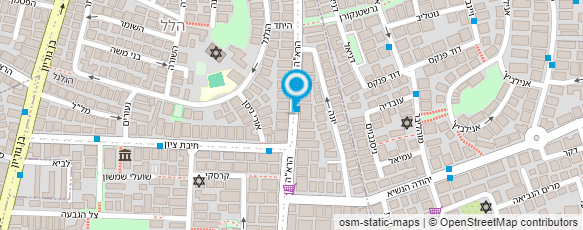 מפת הגעה אל יהודה מנעולים ודלתות