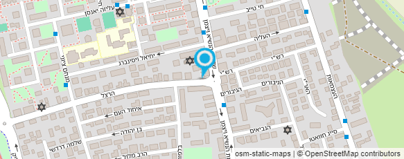 מפת הגעה אל מכולת דגל התורה