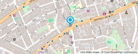 מפת הגעה אל כלבו דוד