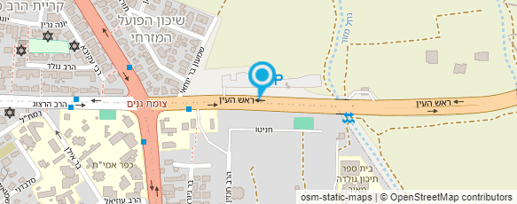 מפת הגעה אל מוסך מוטי