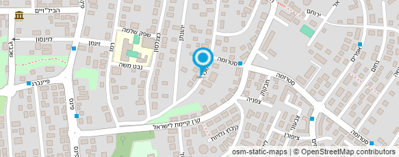 מפת הגעה אל הגינה בקליק