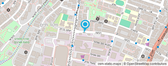 מפת הגעה אל אגא פרוייקטים