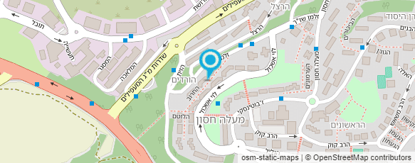 מפת הגעה אל אוסמה המיזוג