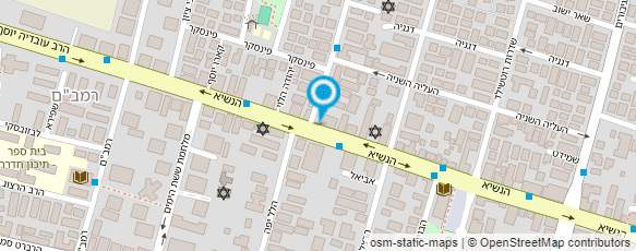 מפת הגעה אל ד"ר בן משה שפי