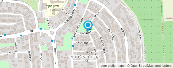 מפת הגעה אל איתמר לנדנר אוסטאופת