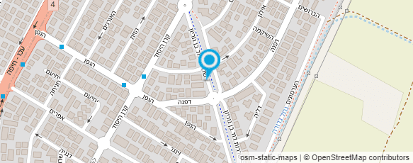 מפת הגעה אל מרים מנדלר - מעצבת פנים