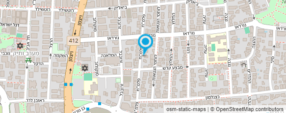 מפת הגעה אל אפריים חנגלי מעסה רפואי