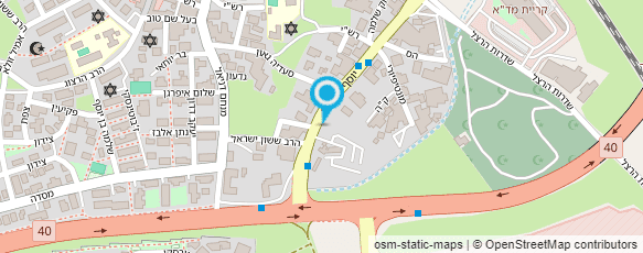 מפת הגעה אל בן-קר