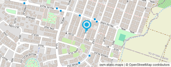 מפת הגעה אל העוגית של חגית