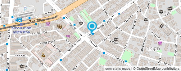 מפת הגעה אל משה שי עבודות חשמל ותקשורת