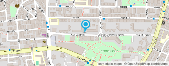 מפת הגעה אל חנה סיגלר - ניהול פרוייקטים