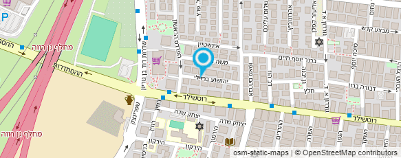 מפת הגעה אל יניב מערכות טכנולוגיות