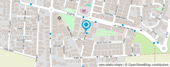 מפת הגעה אל עו"ד רוזן נטלי