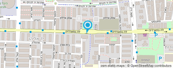 מפת הגעה אל פרופ' הרשקוביץ רמי