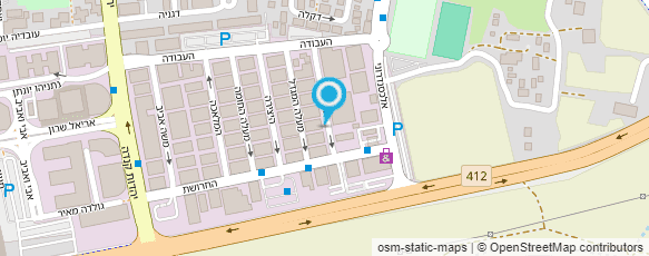 מפת הגעה אל רהיטי המושבה