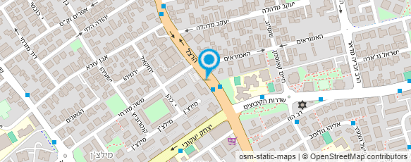 מפת הגעה אל פירות וירקות לידיה