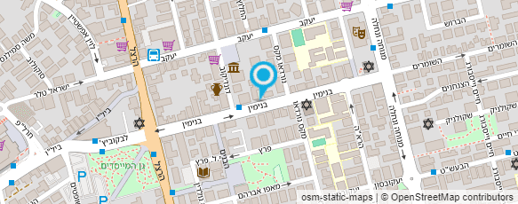 מפת הגעה אל ד"ר צסקי ספיבק רותי