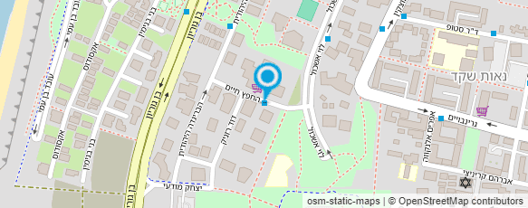 מפת הגעה אל איזבל רפאל מעצבת שיער ואיפור