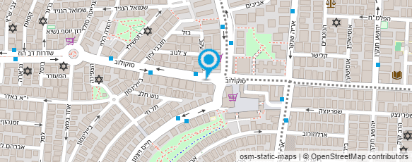 מפת הגעה אל עו"ד (יששכר) בן-ברוך אורית