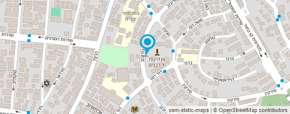 מפת הגעה אל סיוון אליא מאפרת מקצועית