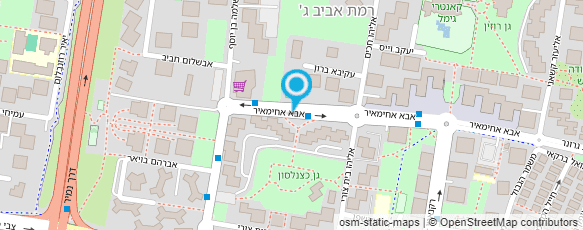 מפת הגעה אל עו"ד מיעז הקינן רויטל