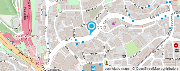 מפת הגעה אל סלון פאות לרנר מירי