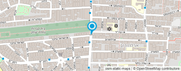 מפת הגעה אל אודליה רווה - איפור מקצועי