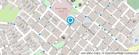 מפת הגעה אל עו"ד מליץ אפרת