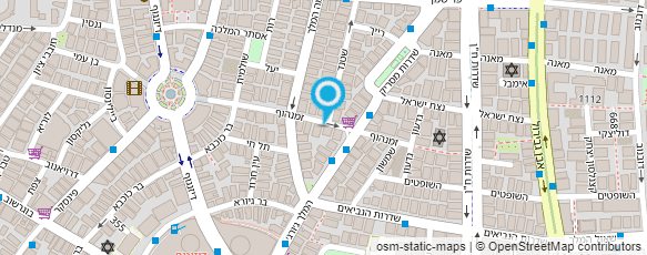 מפת הגעה אל עו"ד נוף אבי