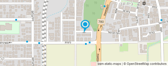 מפת הגעה אל חני עיצובים