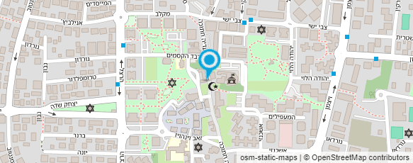 מפת הגעה אל נחלת בנימינה