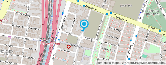 מפת הגעה אל שורץ השאלת רכבים